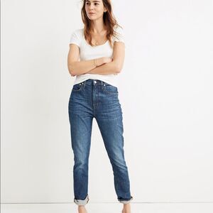 New Madewell The High-Rise Slim Boy jean 27